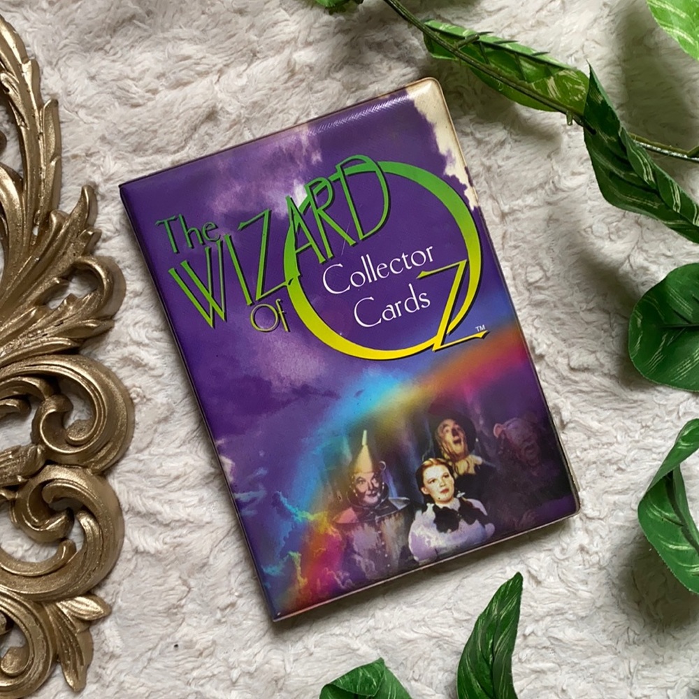 Vintage 1996 Wizard Of Oz Collector Card Book
